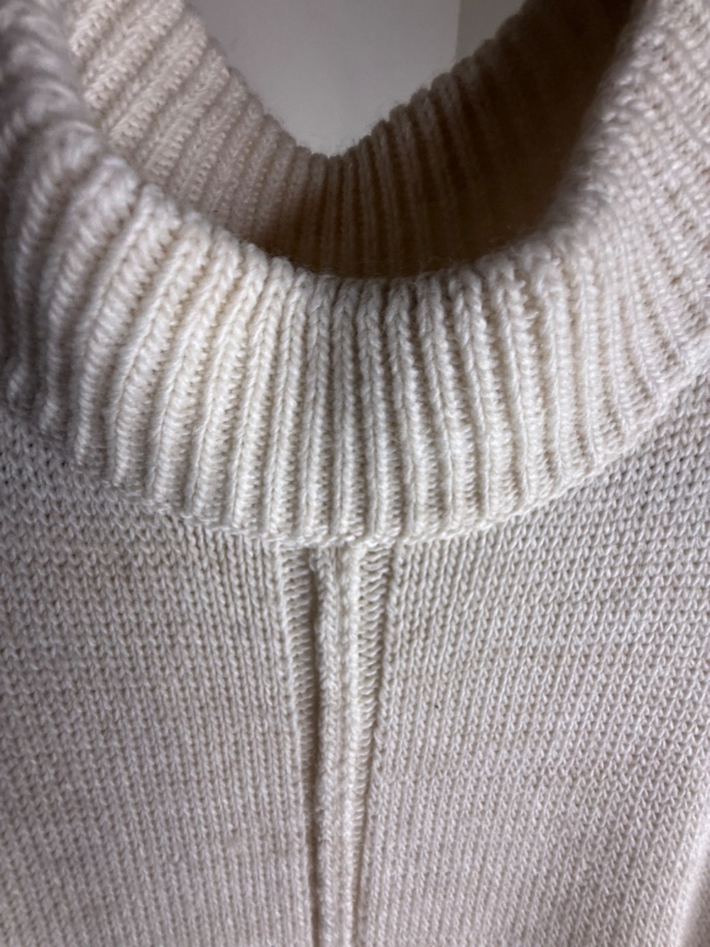ASTR The Label Sleeveless Turtleneck Sweater Tunic | Cream | Size Small - Picture 7 of 9
